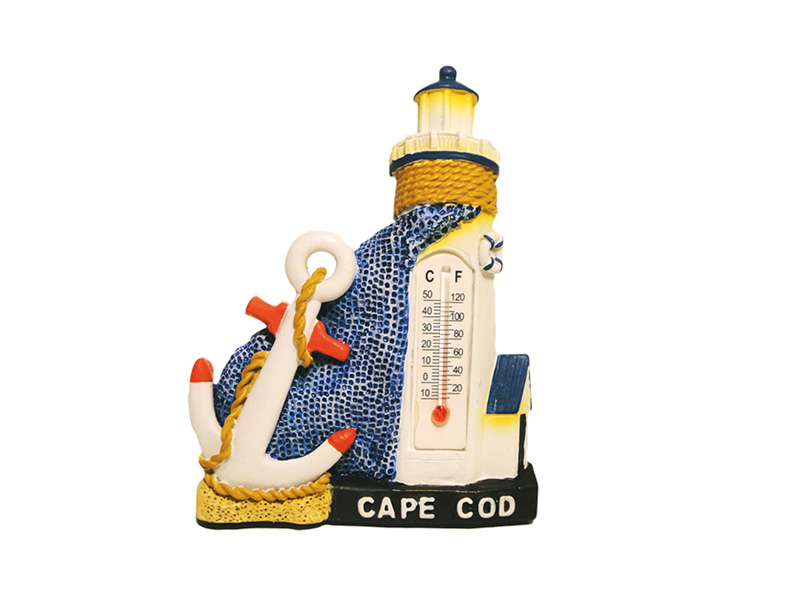 Cape Cod Nautical Thermometer Magnet