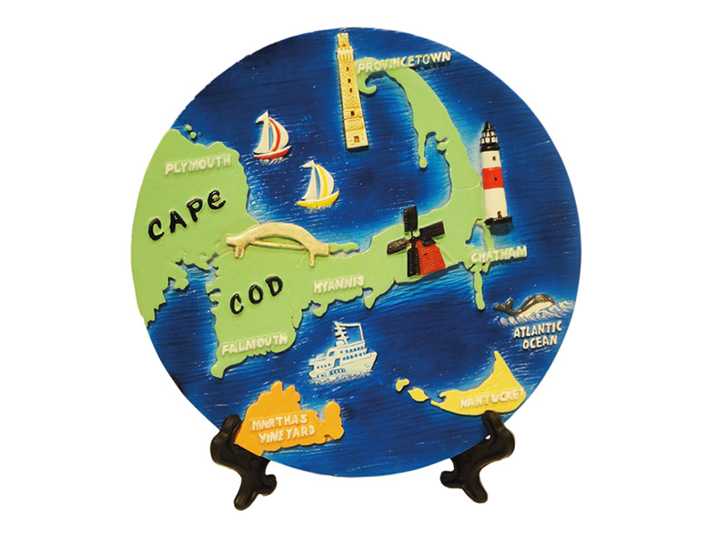 Cape Cod Landmarks Plate