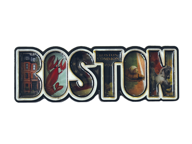 Boston Word Glazed 