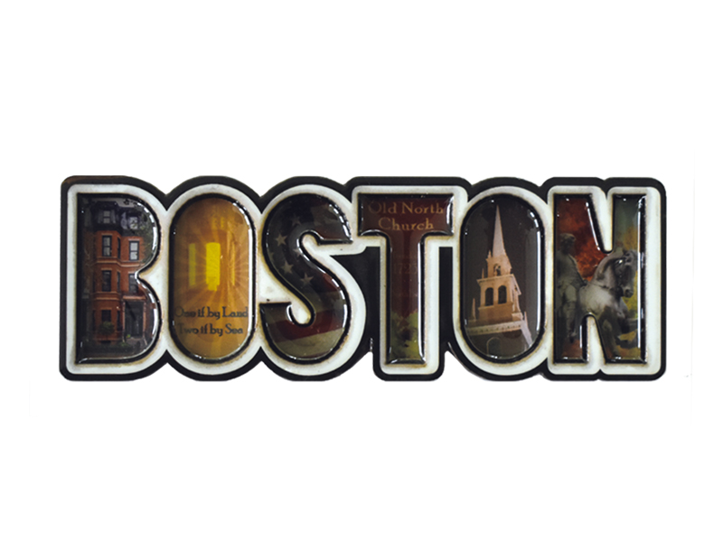 Boston Word Glazed 